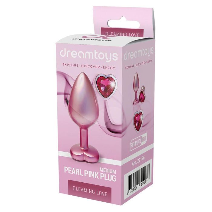 Plug Anal Dream Toys Gleaming Love Rosa 1 Plug Anal Dream Toys Gleaming Love Rosa 1