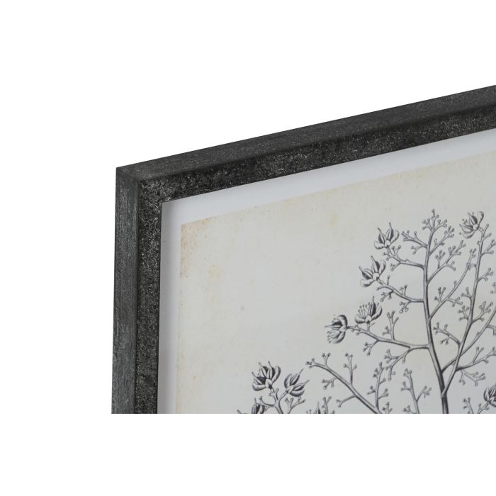 DKD Home Decor Cuadro Moderno Negro Beige Cristal MDF 2.5 x 60 x 45 cm (4 Unidades) 1