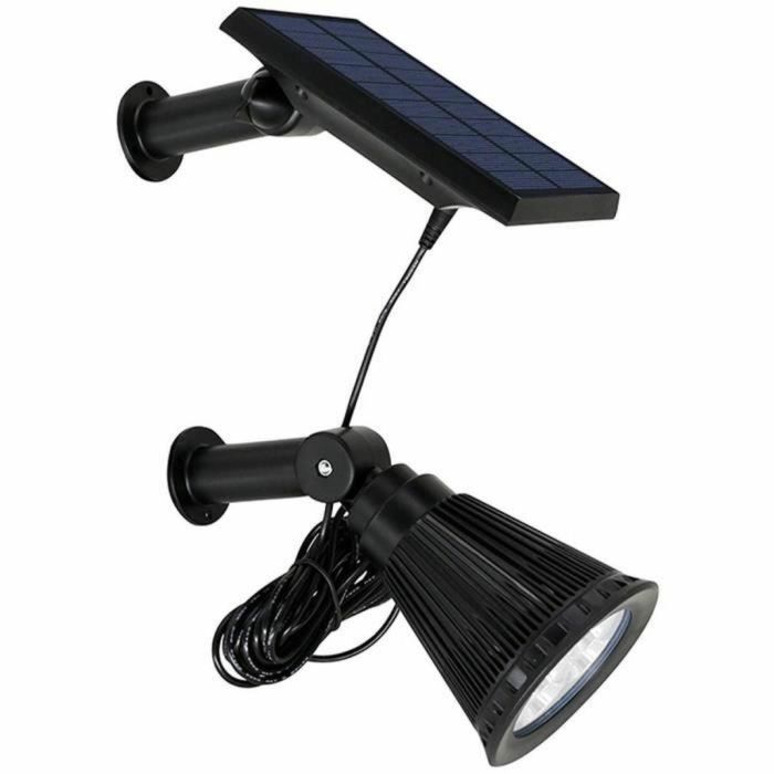 Foco solar Proyector 2 en 1 para pegar o fijar - LUMISKY - SPIKY AWAY W34 - H42 cm - LED blanco 5