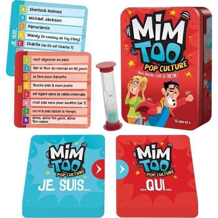 Mimtoo: Pop Culture - Asmodee - Juego de mesa 1 Mimtoo: Pop Culture - Asmodee - Juego de mesa 1