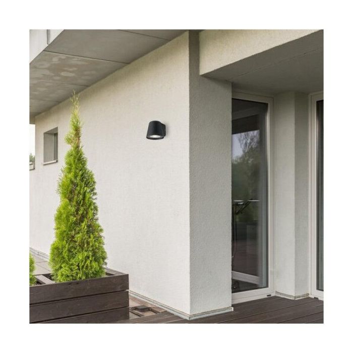 RABALUX RAB-7959 Aplique Exterior Mandal GU10 IP54 Downlight Aluminio Negro Mate, Pantalla Cristal Transparente, Moderno, No incluye bombilla 3 RABALUX RAB-7959 Aplique Exterior Mandal GU10 IP54 Downlight Aluminio Negro Mate, Pantalla Cristal Transparente, Moderno, No incluye bombilla 3