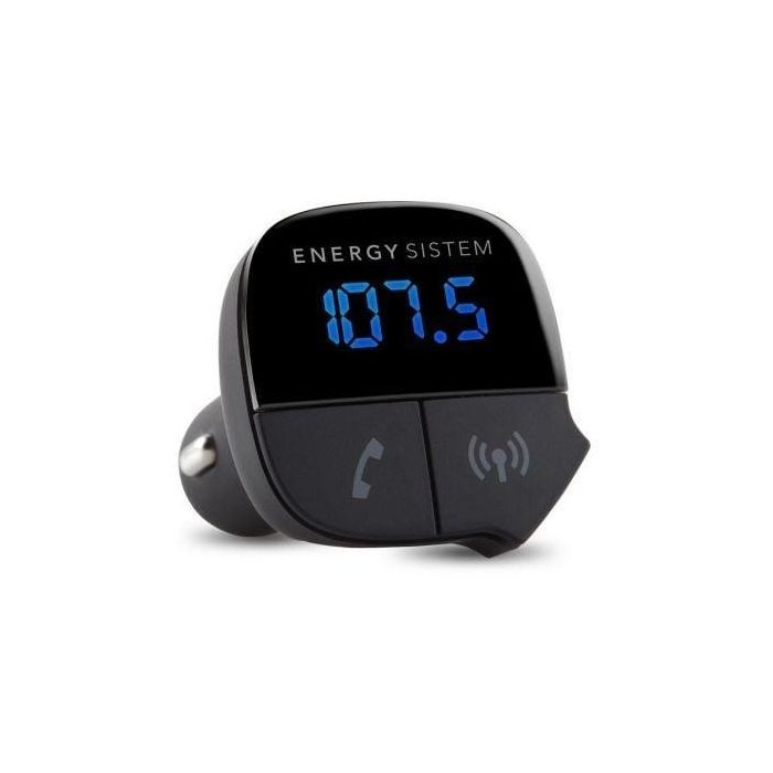 REPRODUCTOR MP3 PARA COCHE ENERGY SISTEM CAR TRANSMITTER MUSIC BLUETOOTH - MANOS LIBRES - TRANSMISOR FM - CARGADOR PARA SMARTPHONE MÓVIL