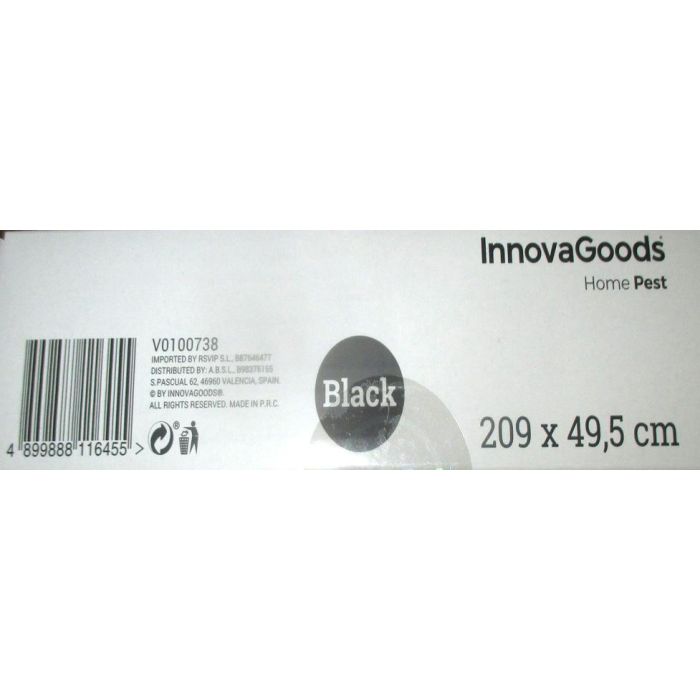 Inde Cortina Mosquitera Innovagoods - Negro, 16 x 3 x 23 cm (20 Unidades) 5
