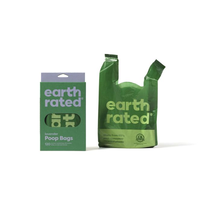 Earth Rated Bolsas para Excrementos con Asas 120 ud. | Lavanda | Eco-Friendly 65% Reciclado | Extra Largas y Antifugas 0 Earth Rated Bolsas para Excrementos con Asas 120 ud. | Lavanda | Eco-Friendly 65% Reciclado | Extra Largas y Antifugas 0