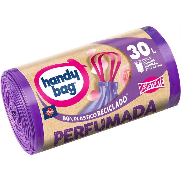 Albal Handy Bag Perfumada Bolsa Basura Resistente 30 Litros