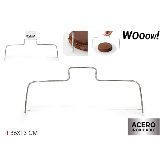 Cortador de tarta Lira 36 cm - Wooow (24 Unidades) Cortador de tarta Lira 36 cm - Wooow (24 Unidades)