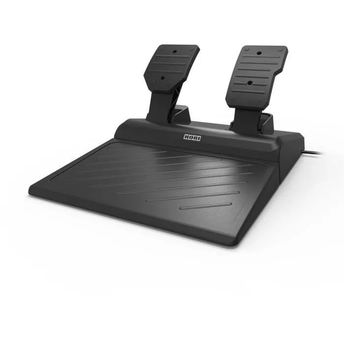 HORI Volante y Pedales Racing Wheel APEX P5 para PC PS4 PS5 - Diámetro 280mm, Rotación 270°, Tecnología TouchSense®, Pedales Ajustables 4