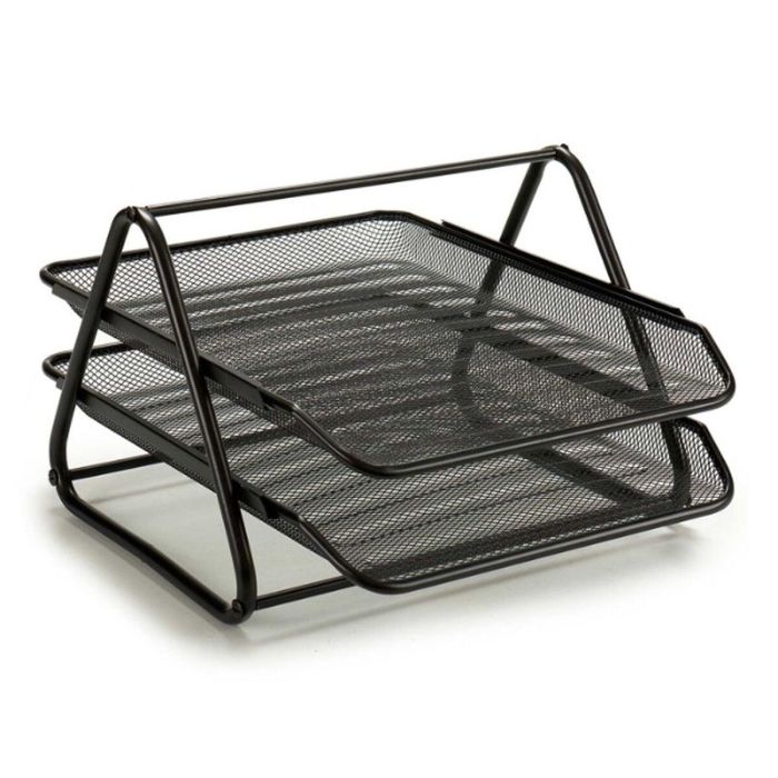 Bandeja clasificatoria Negro Metal 6 Unidades 30 X 34,5 X 21 cm 1