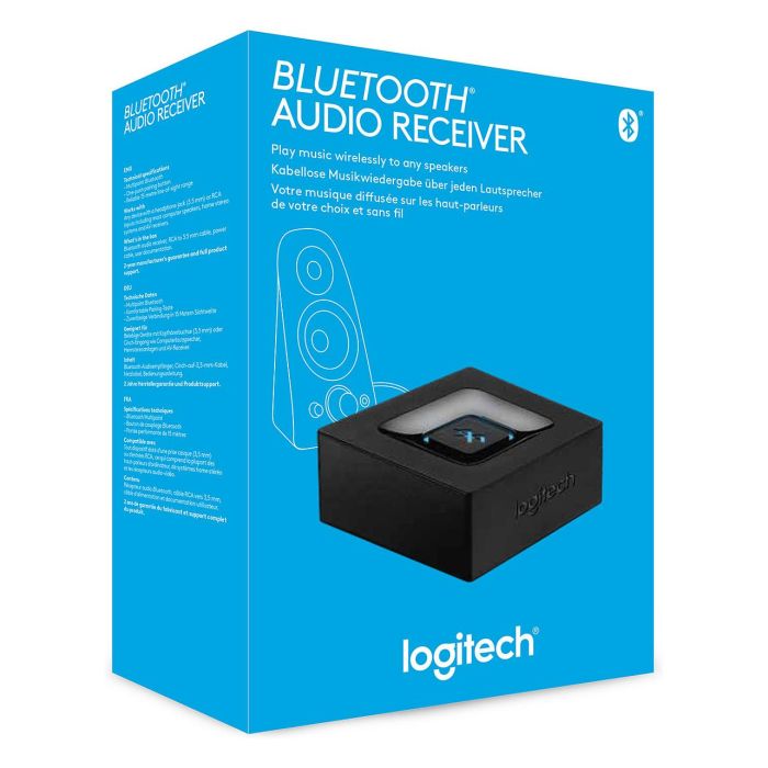 Logitech Receptor de Audio Bluetooth para Altavoces Inalámbricos con Conexión Multipunto