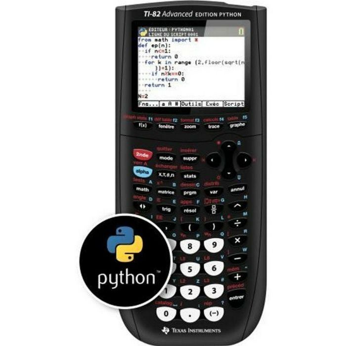 Texas Instruments TI-82 Advanced Edition Calculadora Gráfica Python con Pantalla a Color Negra 5 Texas Instruments TI-82 Advanced Edition Calculadora Gráfica Python con Pantalla a Color Negra 5