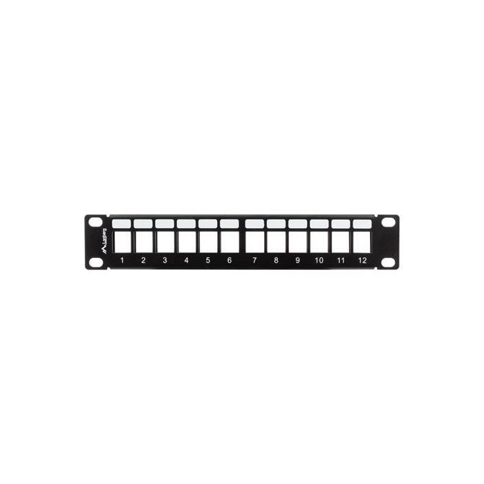 Lanberg PPKS-9112-B Panel de Supresión para Bastidor de 10 pulgadas (25,4 cm) - Accesorio de Rack de Metal Color Negro 2 Lanberg PPKS-9112-B Panel de Supresión para Bastidor de 10 pulgadas (25,4 cm) - Accesorio de Rack de Metal Color Negro 2