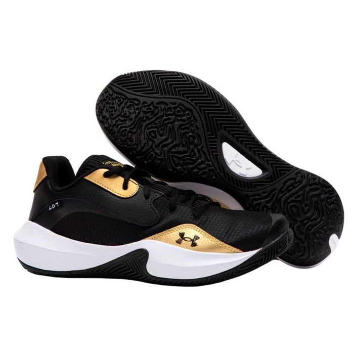 Zapatillas de Baloncesto para Adultos Under Armour Lockdown 7 Negro S 2