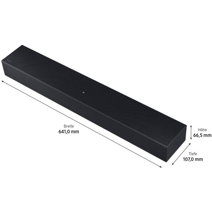 Samsung HW-C410G Soundbar 2.0 Canales 40W con Dolby Audio y DTS 2.0, Bluetooth, USB, Montaje en Pared, Color Negro/Titanio 3 Samsung HW-C410G Soundbar 2.0 Canales 40W con Dolby Audio y DTS 2.0, Bluetooth, USB, Montaje en Pared, Color Negro/Titanio 3