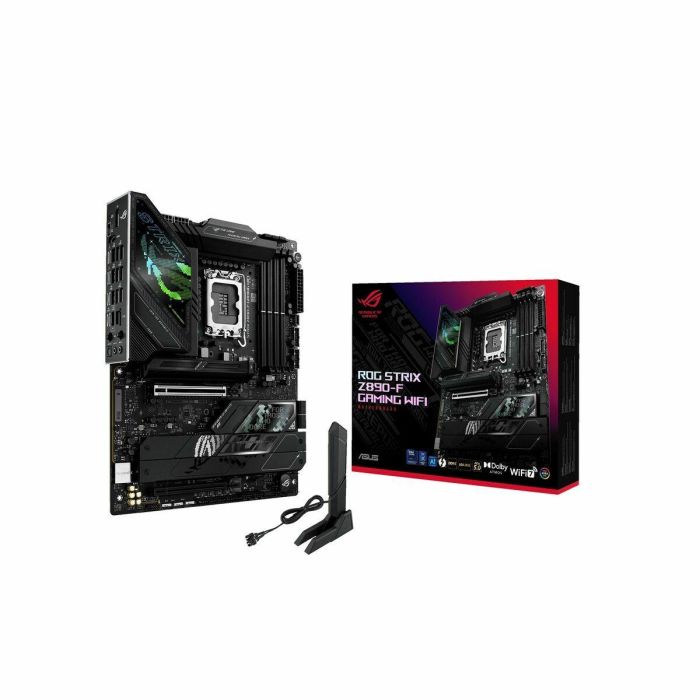 ASUS ROG STRIX Z890-F GAMING WiFi Placa Base ATX Intel LGA 1851 DDR5 con Wi-Fi 7 y Bluetooth 5.4 para PC 39