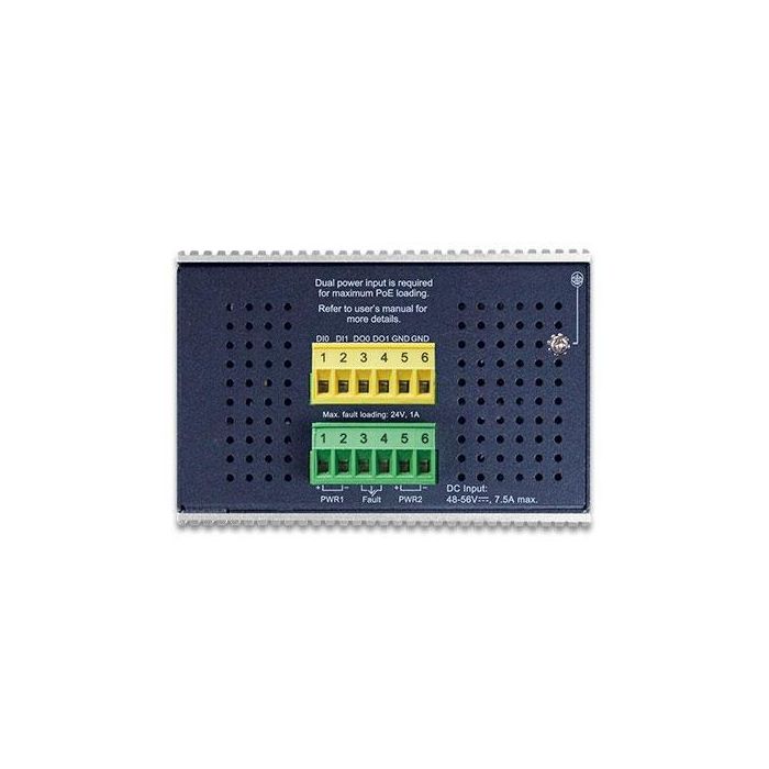 Planet IGS-6325-8UP2S2X Switch Industrial Gestionable L3 con 8 Puertos PoE++ 802.3bt 95W Gigabit y 2 SFP 2.5G 2