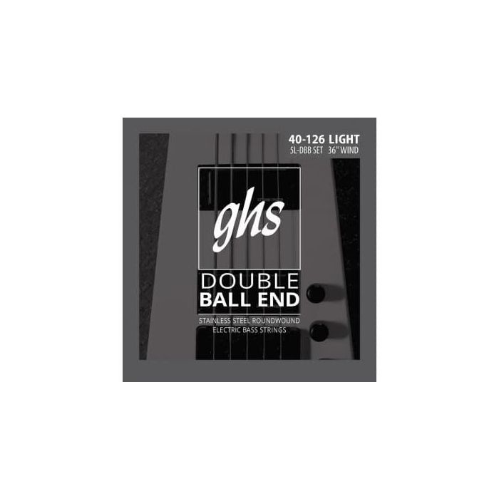 GHS 40-126 Juego Bajo Double Ball Extra Light (5 St)