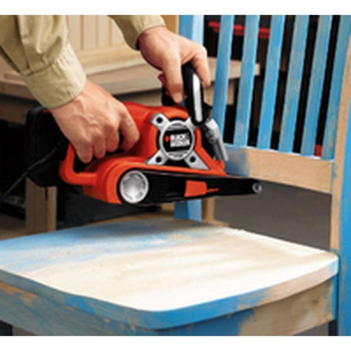 Black & Decker KA88-QS - Lijadora de Banda Eléctrica de 720W de Potencia, para Lijas de 75x533 mm 25 Black & Decker KA88-QS - Lijadora de Banda Eléctrica de 720W de Potencia, para Lijas de 75x533 mm 25