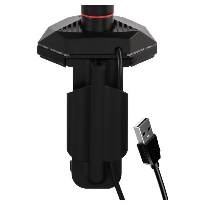 iiyama DSG3001C-R1 Soporte de Monitor para Escritorio, Ajuste de Altura, VESA 100x100/75x75, hasta 30", 9 kg, Negro y Rojo, con conector USB 9