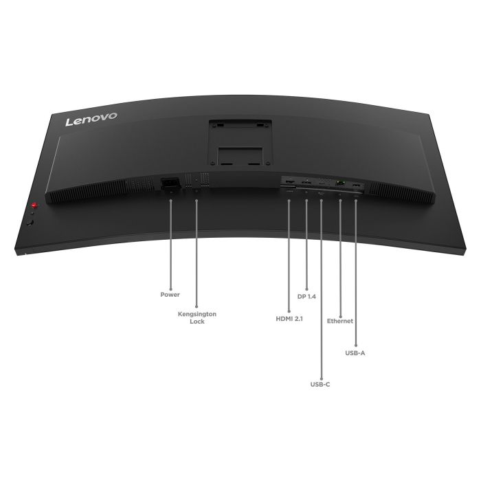 Lenovo Monitor ThinkVision T34WD-40 34" 3440x1440 Curved VA 120Hz USB-C Docking 96W 12
