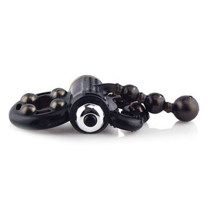 Anillo Vibrador para el Pene The Screaming O Man Spark Negro 3