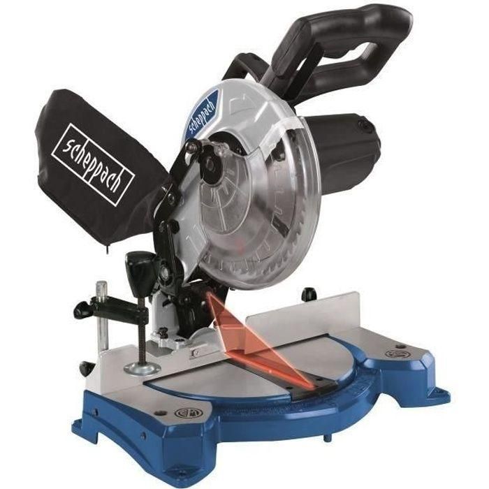 Sierra ingletadora SCHEPPACH 1500W 210 mm HM80L Sierra ingletadora SCHEPPACH 1500W 210 mm HM80L