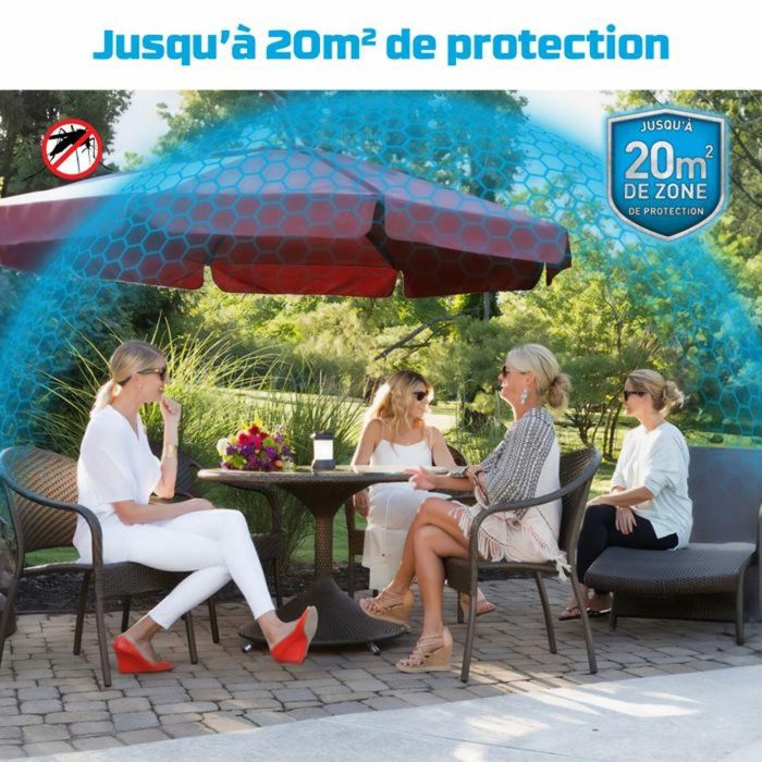 Thermacell THE3664715054788 Repelente Inalámbrico Anti-Mosquito y Tigre con Linterna Black 20m² Protección 4 Thermacell THE3664715054788 Repelente Inalámbrico Anti-Mosquito y Tigre con Linterna Black 20m² Protección 4