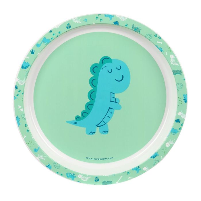 Set de vajilla infantil Safta Dino Poliéster 26 x 26 x 9 cm 7 Set de vajilla infantil Safta Dino Poliéster 26 x 26 x 9 cm 7