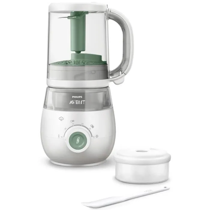 Philips Avent Robot de cocina 4 en 1 AVE8710103870876: cocina al vapor, mezcla, calienta y descongela 2 Philips Avent Robot de cocina 4 en 1 AVE8710103870876: cocina al vapor, mezcla, calienta y descongela 2
