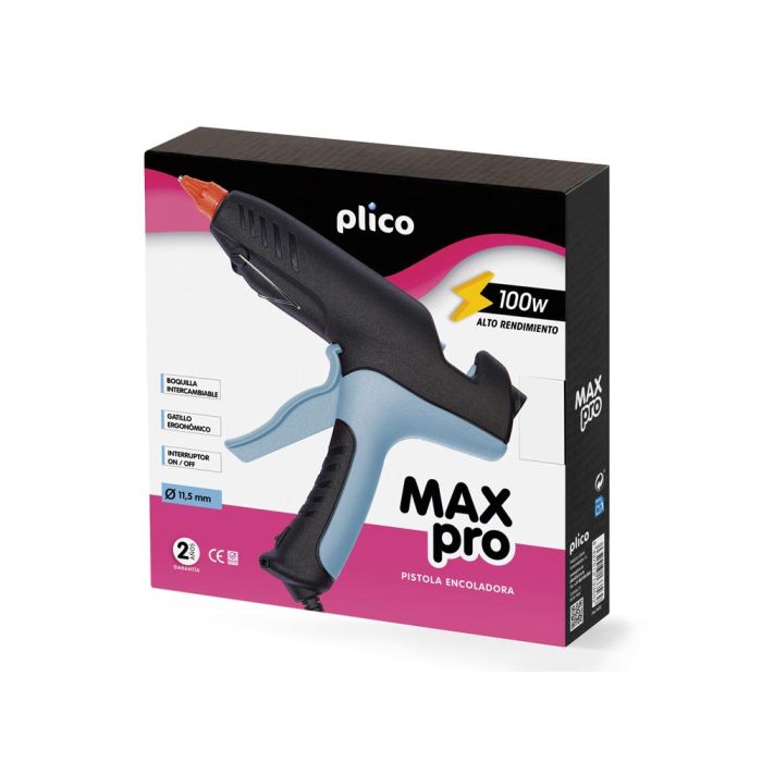 Pistola Termofusible Plico Max Pro 100 W