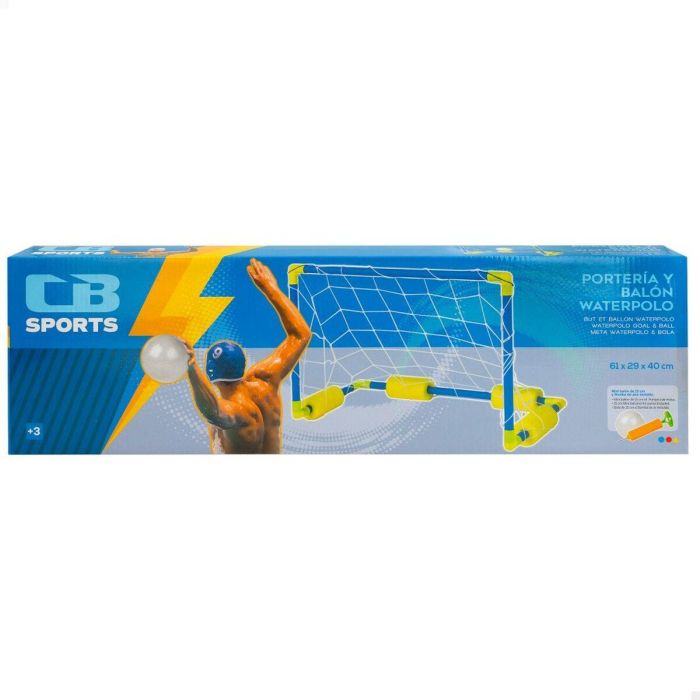 Portería de waterpolo Colorbaby 61 x 29 x 40 cm 6 Unidades 1 Portería de waterpolo Colorbaby 61 x 29 x 40 cm 6 Unidades 1