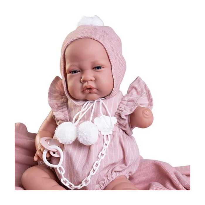 Muñeca recién nacida inclusiva con mantita 42 cm 2 Muñeca recién nacida inclusiva con mantita 42 cm 2