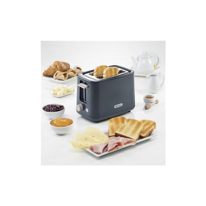 Ariete Tostadora Breakfast 2 Ranuras, 7 Niveles de Tostado, Paredes Frías, Grafito 2 Ariete Tostadora Breakfast 2 Ranuras, 7 Niveles de Tostado, Paredes Frías, Grafito 2