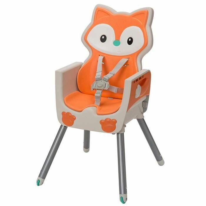 Infantino Trona Evolutiva 3 en 1 Asiento Elevador Silla para Niños Bebé Cómoda Lavable Respaldo Reclinable 3 Posiciones Diseño Zorro 3 Infantino Trona Evolutiva 3 en 1 Asiento Elevador Silla para Niños Bebé Cómoda Lavable Respaldo Reclinable 3 Posiciones Diseño Zorro 3