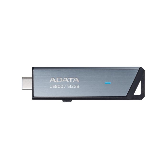 Memoria USB Adata AELI-UE800-512G-CSG 512 GB Negro Plateado