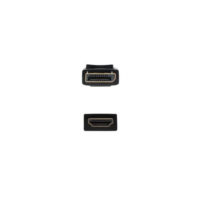 Nano Cable 10.15.4300 Cable Conversor DisplayPort Macho a HDMI Macho, Negro, 50cm, Soporta 4K x 2K 2 Nano Cable 10.15.4300 Cable Conversor DisplayPort Macho a HDMI Macho, Negro, 50cm, Soporta 4K x 2K 2