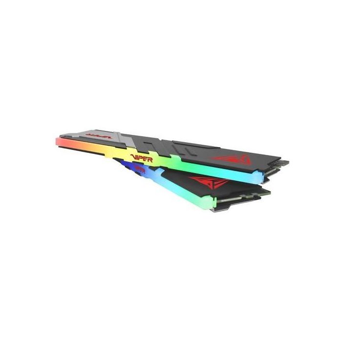 64 GB Patriot DIMM 5200 (2x 32 GB) Dual-Kit (schwarz. PVVR564G520C40K. Viper Venom RGB. INTEL XMP) 2