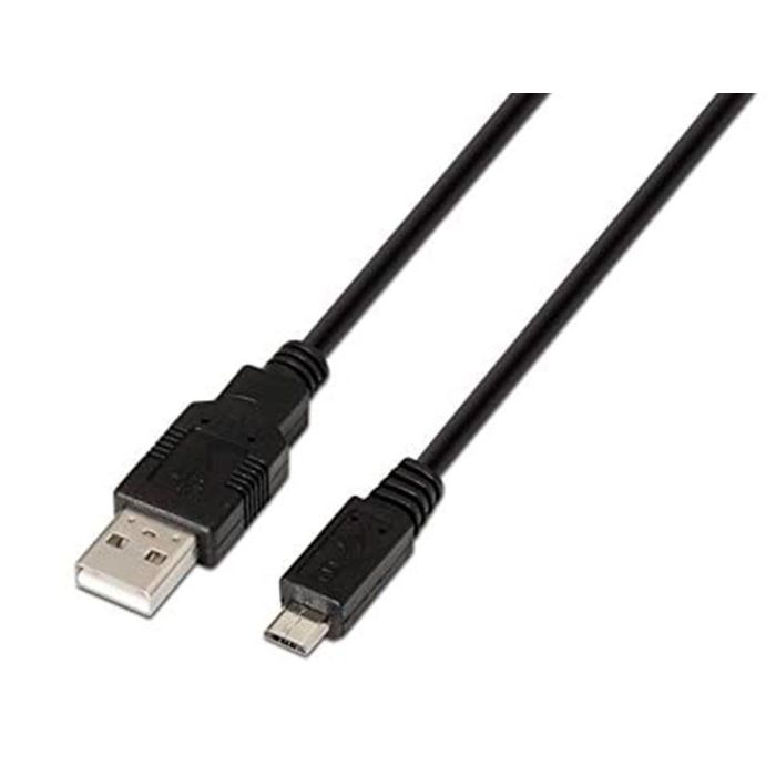 Cable Usb Nanocable 2.0 Tipo A-M-Micro Usb B-M Color Negro Longitud 0,8 M 4