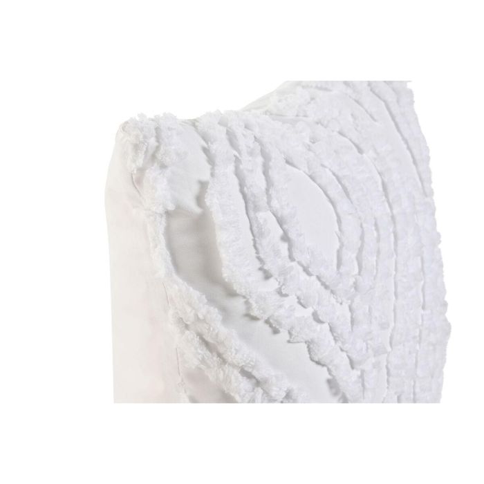 Cojin Boho DKD Home Decor Blanco 45 x 45 cm 3