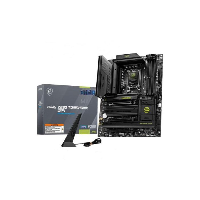 MSI 911-7E32-003 Placa Base MAG Z890 TOMAHAWK WiFi para Intel LGA 1851, Chipset Z890, 4x DDR5 ATX 2