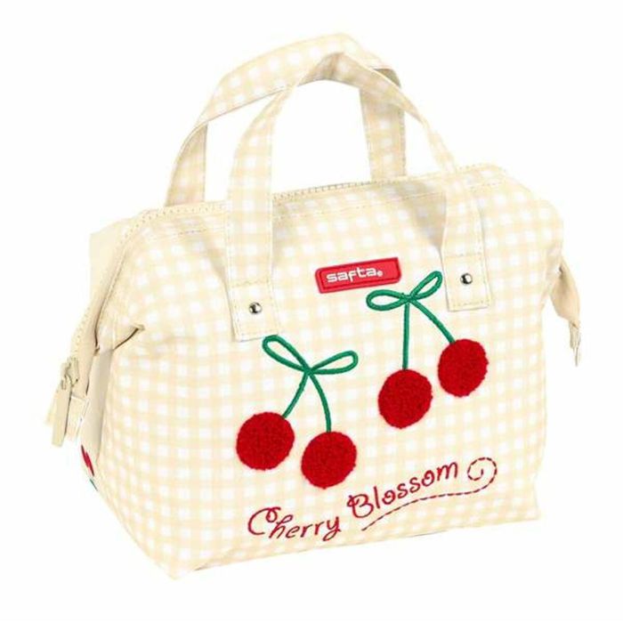 Neceser con asas safta "cherry" 26,5x17,5x12,5cm Neceser con asas safta "cherry" 26,5x17,5x12,5cm
