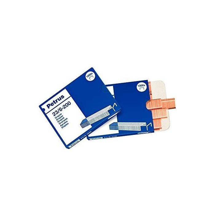 Petrus Grapas 23-6 Cobreadas -Caja De 1000- Petrus Grapas 23-6 Cobreadas -Caja De 1000-