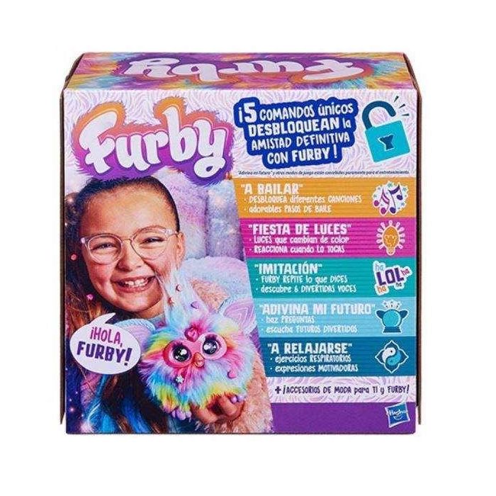 Furby dj rainbow, más de 1000 interacciones, cuerpo arco iriis luminoso y 5 modos de juego 3 Furby dj rainbow, más de 1000 interacciones, cuerpo arco iriis luminoso y 5 modos de juego 3
