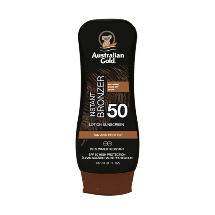 Australian Gold Lotion Sunscreen With Bronzer Spf50