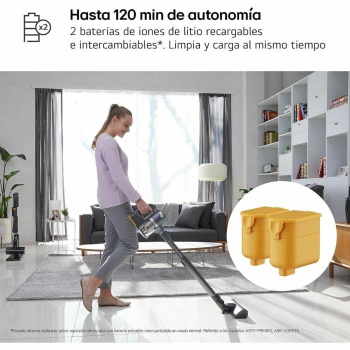 Aspirador Escoba Ciclónico Inalámbrico LG A9K-CORE3S 5 Aspirador Escoba Ciclónico Inalámbrico LG A9K-CORE3S 5