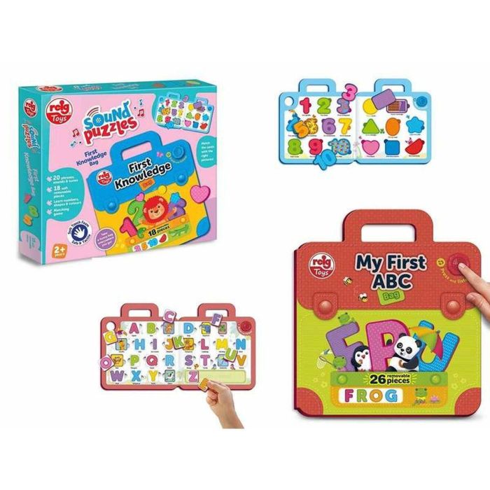Reig Puzzle Educativo Animales y Abecedario para Niños de 2 Años en adelante - Ideal para el Aprendizaje y Desarrollo Temprano