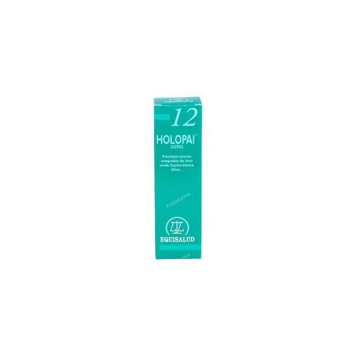 EQUISALUD Pai-12 Holopai Tónico Cardíaco 31ml - Ayuda al Mantenimiento Cardiovascular con Anís, Espino Blanco y Olivo