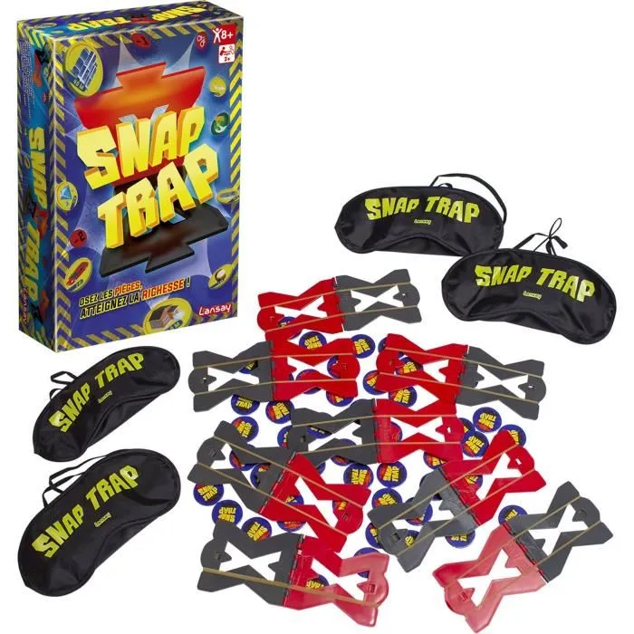Lansay LAN3181860751367 Snap Trap - Juego de mesa - A partir de 8 años 0 Lansay LAN3181860751367 Snap Trap - Juego de mesa - A partir de 8 años 0