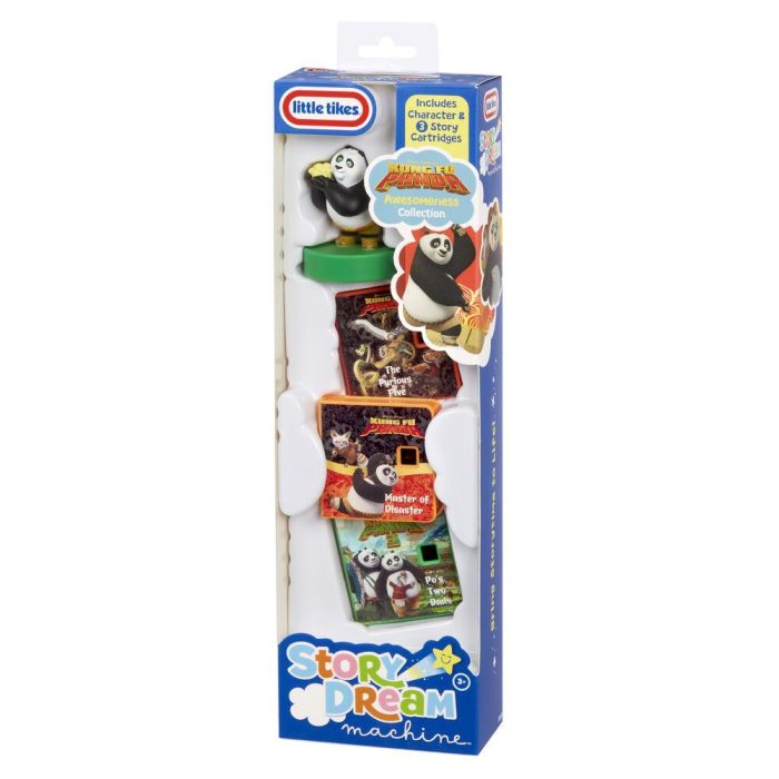 Little Tikes Story Dream Machine Proyector de Cuentos Kung Fu Panda para Niños 3 Años