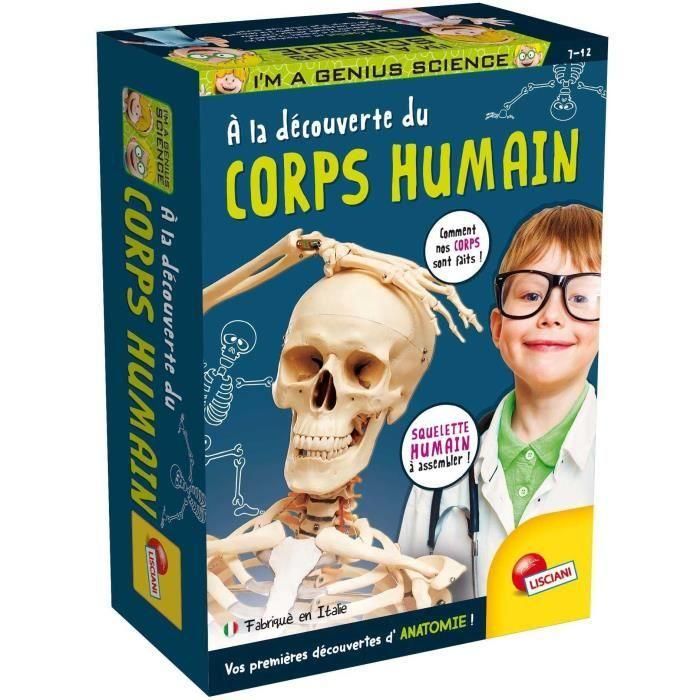 Descubrimiento del cuerpo humano - Kit científico - I'M A GENIUS POCKET - Modelo 3D Descubrimiento del cuerpo humano - Kit científico - I'M A GENIUS POCKET - Modelo 3D