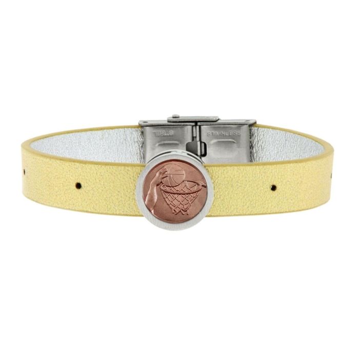 Pulsera Hombre Talent Jewels TJA-1-02-02-3-2 Amarillo Pulsera Hombre Talent Jewels TJA-1-02-02-3-2 Amarillo